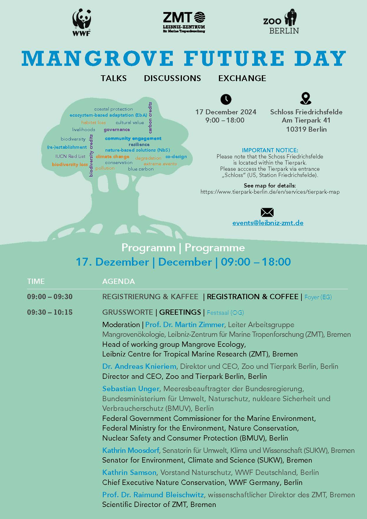 Programme Mangrove Future Day 2024 Seite 1