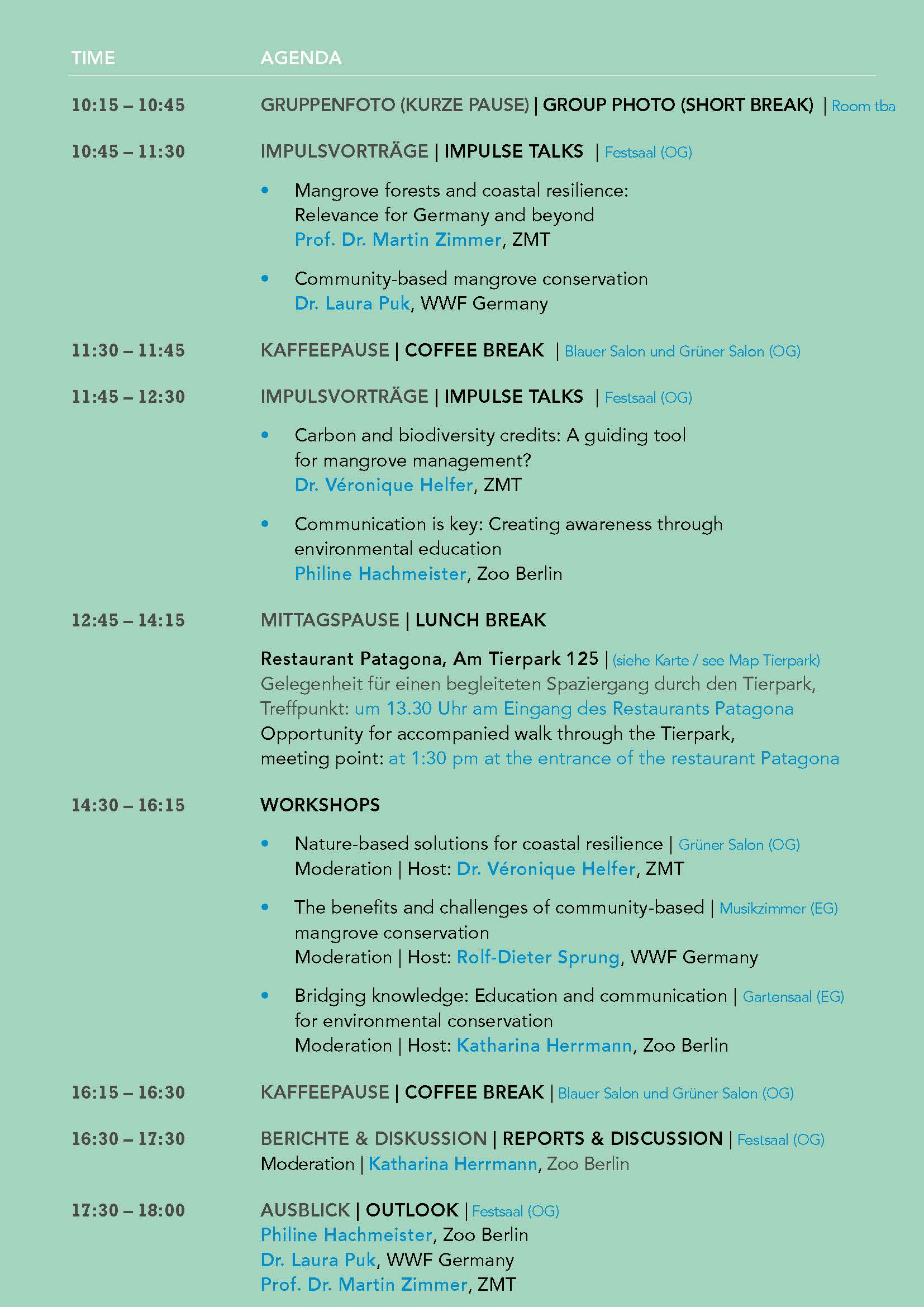 Programme Mangrove Future Day 2024 Seite 2