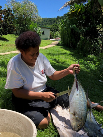Matasawalevu Preparation of trevally Matasawalevu Preparation of trevally