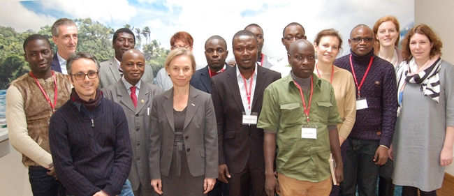 Scientists from Benin and Togo got to know the use of earth observation in Bremen institutions from research, administration and the private sector. Photo: ZMT