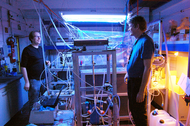 Experiment at ZMT to study marine aerosols